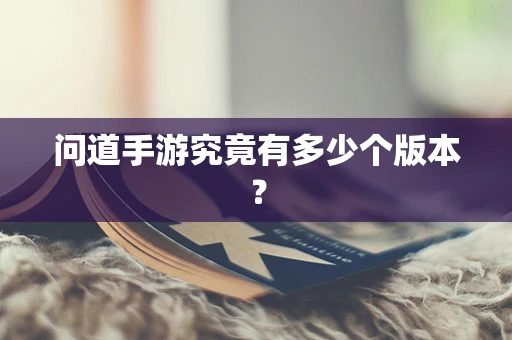 问道手游究竟有多少个版本？