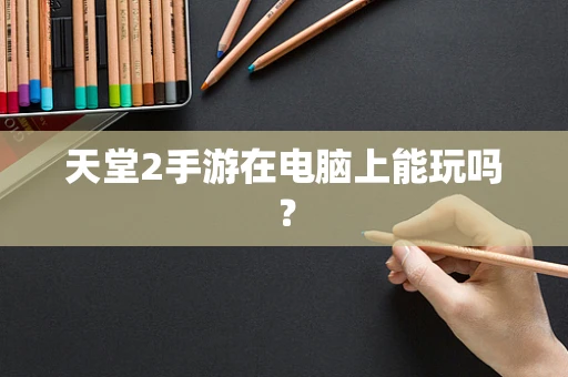 天堂2手游在电脑上能玩吗？