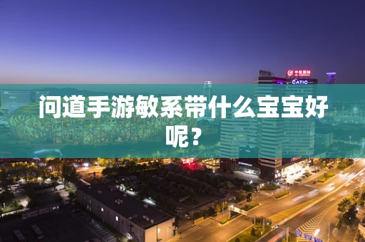 问道手游敏系带什么宝宝好呢？