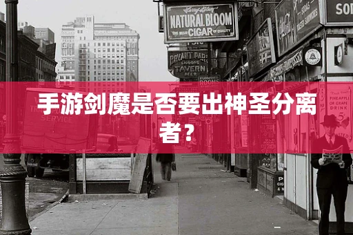 手游剑魔是否要出神圣分离者？