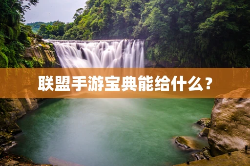 联盟手游宝典能给什么？