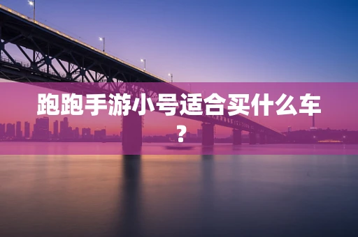 跑跑手游小号适合买什么车？