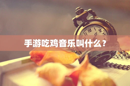 手游吃鸡音乐叫什么？