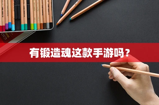 有锻造魂这款手游吗？