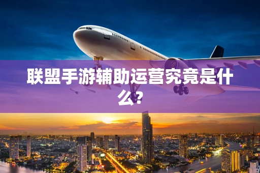 联盟手游辅助运营究竟是什么？