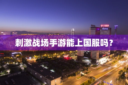 刺激战场手游能上国服吗？