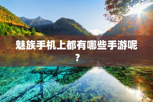 魅族手机上都有哪些手游呢？