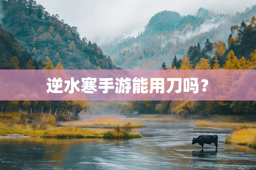 逆水寒手游能用刀吗？