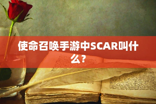使命召唤手游中SCAR叫什么？