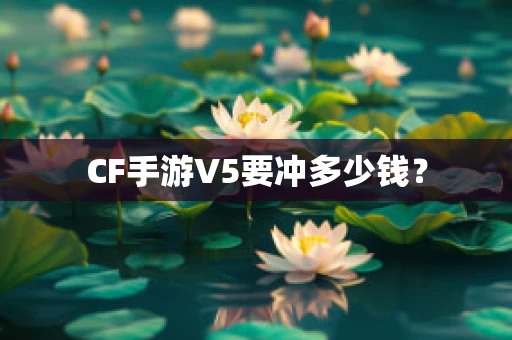 CF手游V5要冲多少钱？