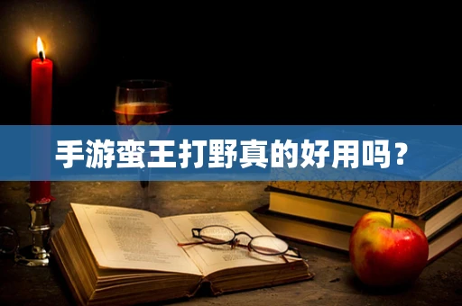 手游蛮王打野真的好用吗？