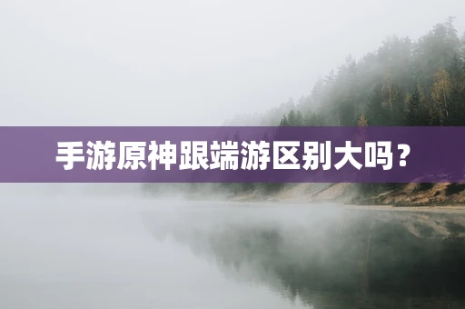 手游原神跟端游区别大吗？