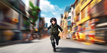 CF手游斜45跑真的快吗？