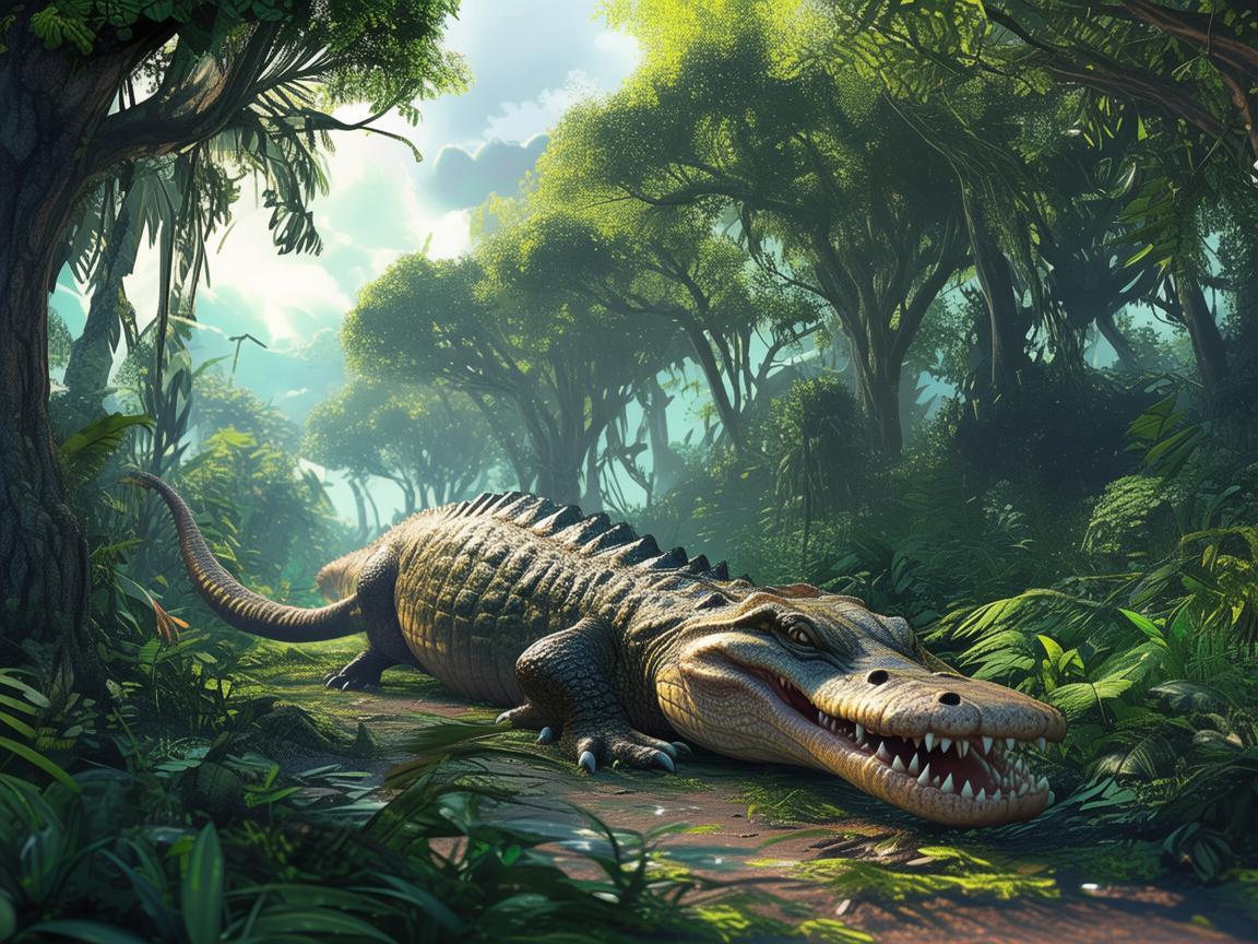 手游鳄鱼能中路吗？